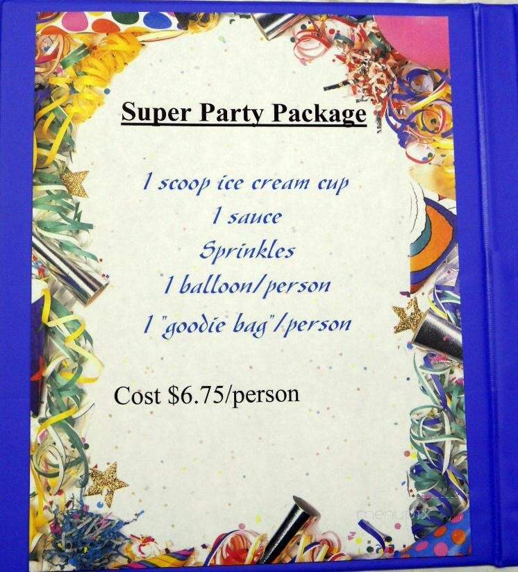 Topper's Ice Cream - Fishers Island, NY menu_pic