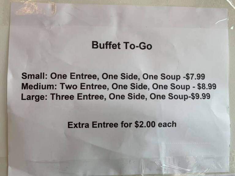 New China Buffet - Mitchell, SD menu_pic