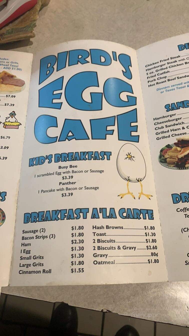 Bird's Egg Cafe - Palestine, TX