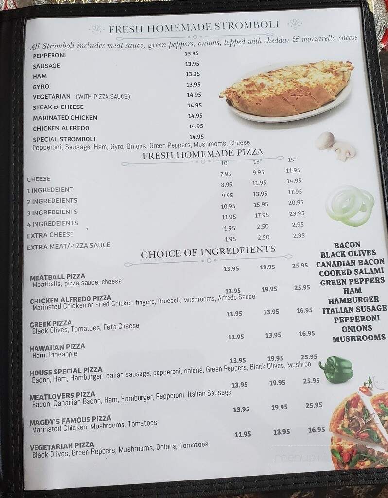 2 Boys Pizza and Grill - Augusta, GA menu_pic