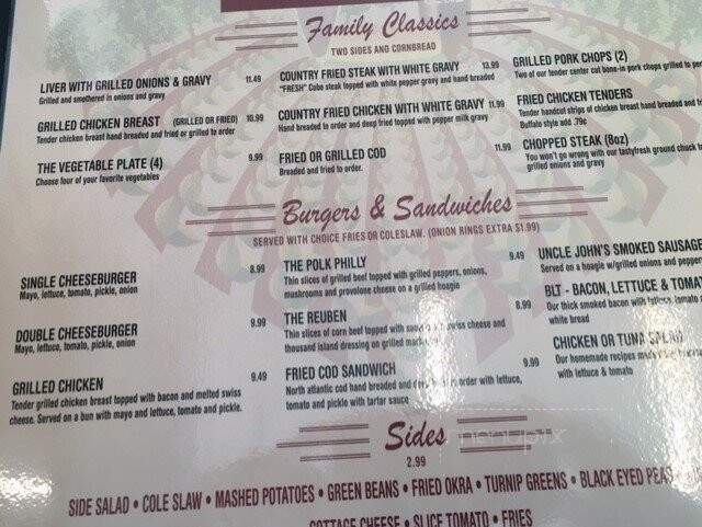 Dena's Place Diner & Grill - Lakeland, FL menu_pic