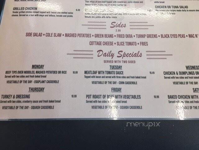 Dena's Place Diner & Grill - Lakeland, FL menu_pic