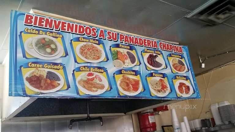 Panaderia la Chapina - Santa Ana, CA menu_pic