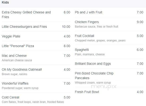 Preston's at Loews Hollywood Hotel - Hollywood, CA menu_pic