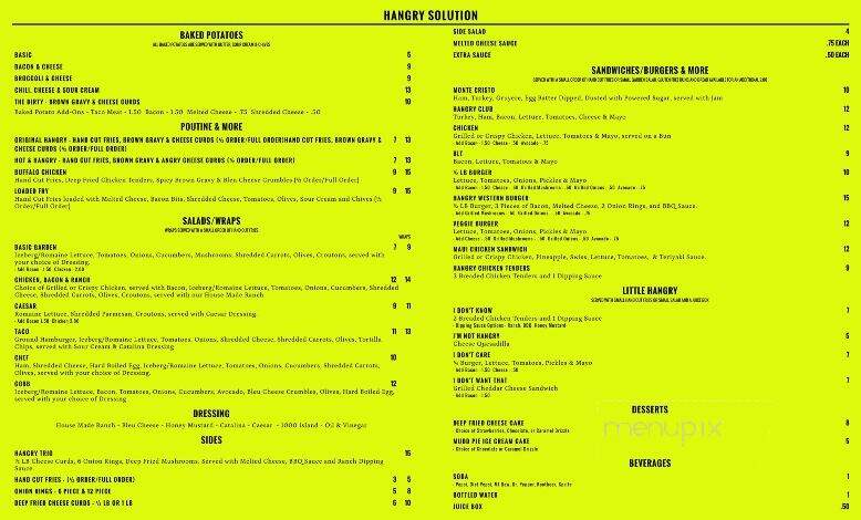 Hangry Solution - Lebanon, OR menu_pic