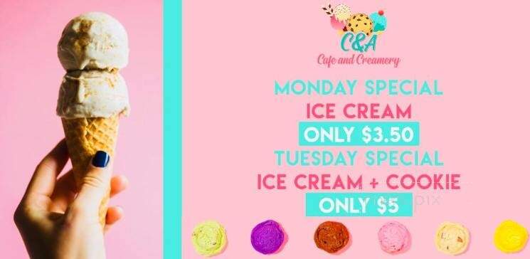 C&A Cafe and Creamery - Santa Clarita, CA menu_pic