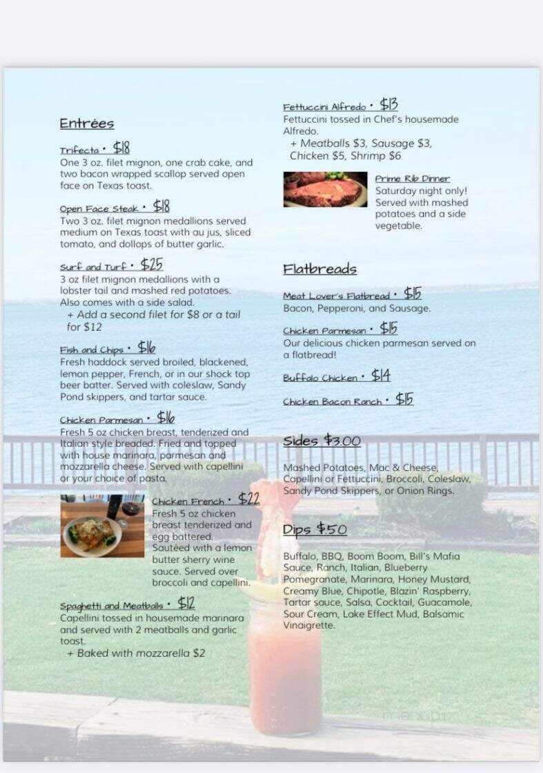 Kyle's Wigwam - Pulaski, NY menu_pic