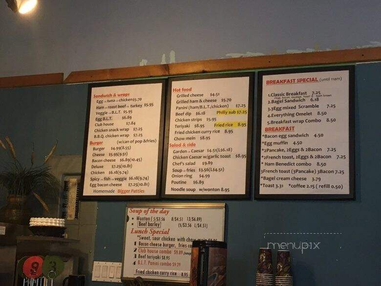 Astro's Kitchen - Burnaby, BC menu_pic