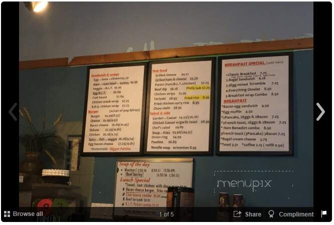 Astro's Kitchen - Burnaby, BC menu_pic