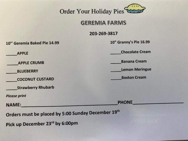 Geremia Farms - Wallingford, CT