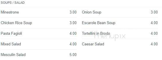 Salerno Italian Restaurant - Richmond Hill, NY menu_pic