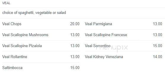 Salerno Italian Restaurant - Richmond Hill, NY menu_pic
