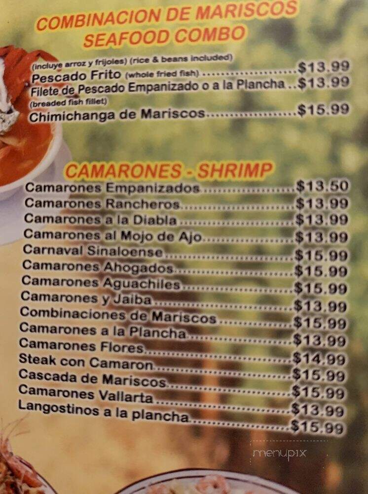 Taqueria Tampico - Delano, CA menu_pic