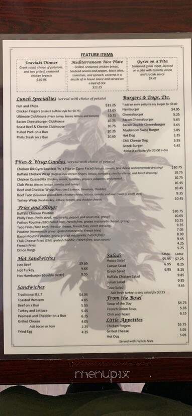 Pothos Cafe - Haldimand, ON menu_pic