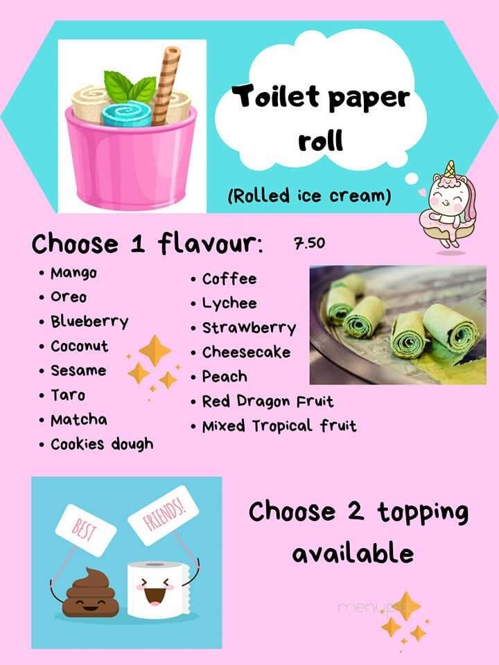 Poop Cafe - Oakville, ON menu_pic