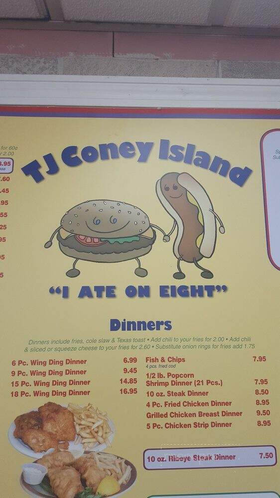 T & J Coney Island - Detroit, MI menu_pic