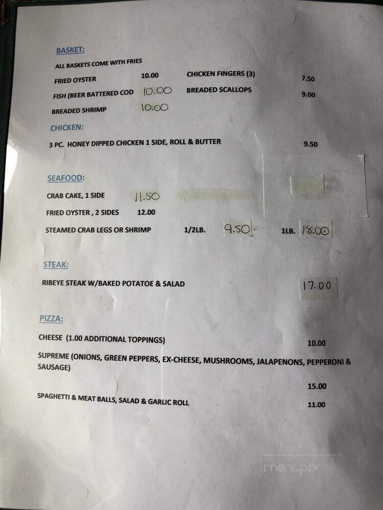 Wildwood Inn Restaurant - Breezewood, PA menu_pic