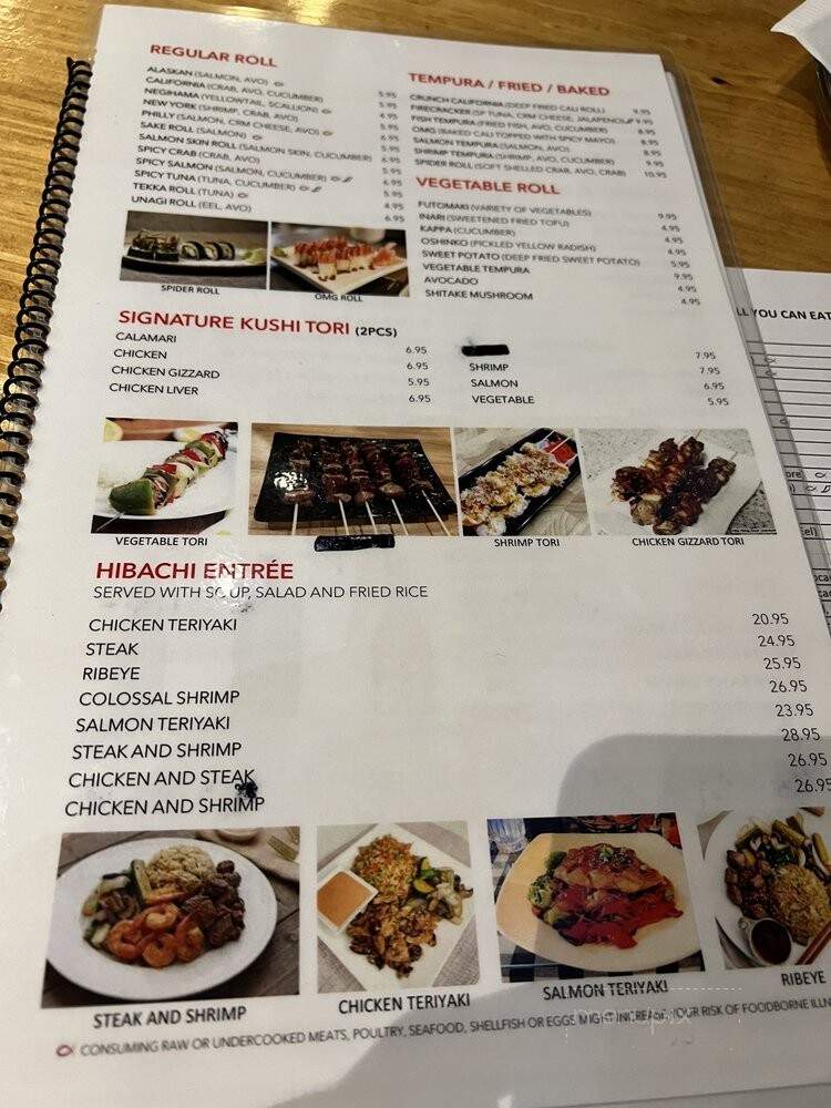 Sushi Kushi - Carrollton, TX menu_pic