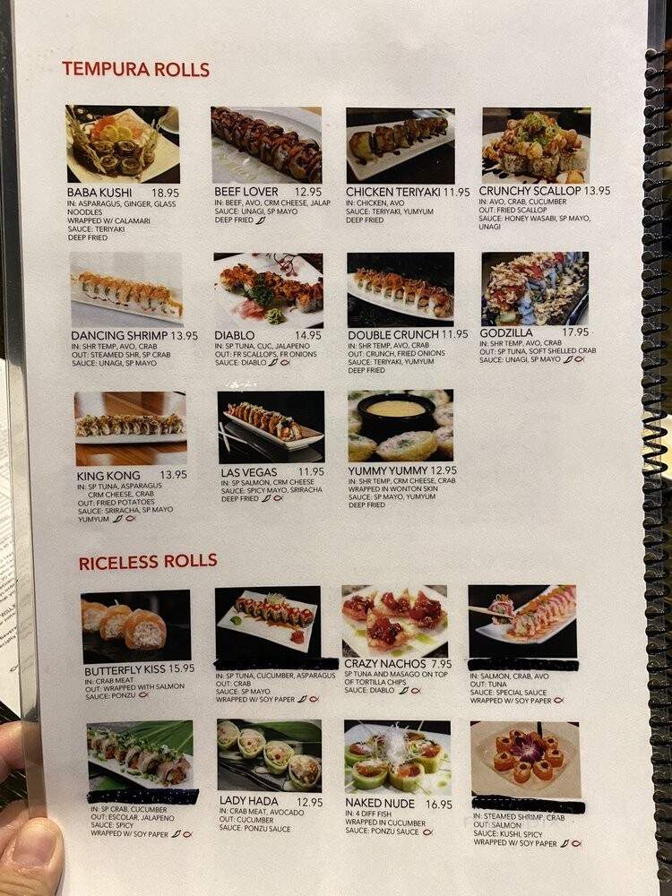 Sushi Kushi - Carrollton, TX menu_pic