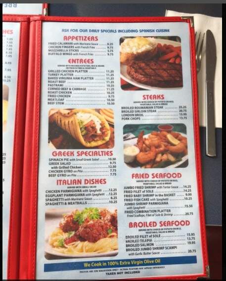 George's Diner Cafe - Bronx, NY menu_pic