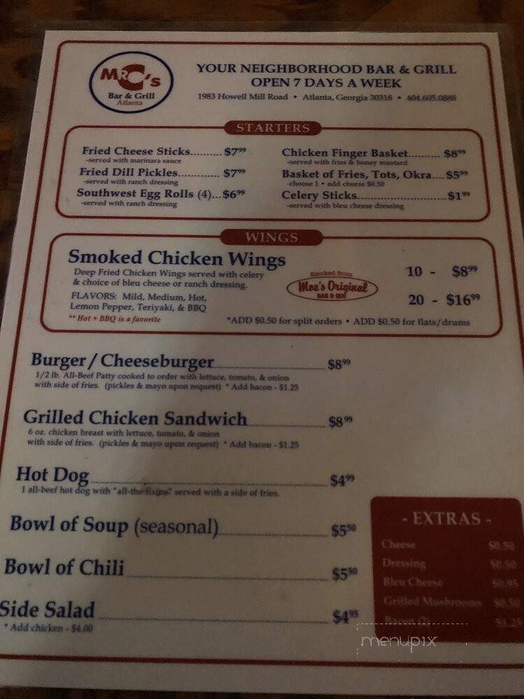 Mr C's Bar & Grill - Atlanta, GA