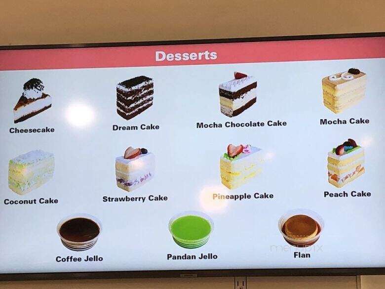 111 Bakery - San Jose, CA menu_pic