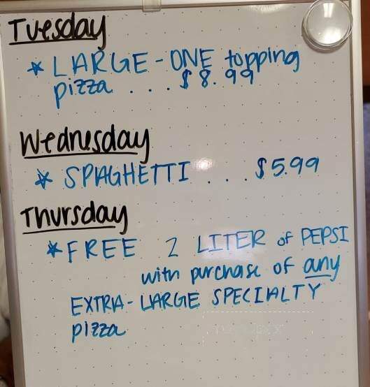 The Italian - Walnut, IL menu_pic