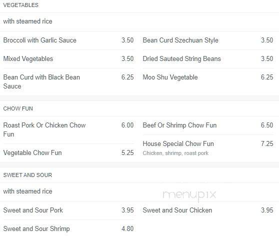Xing & Hui Linda's Kitchen - Bronx, NY menu_pic