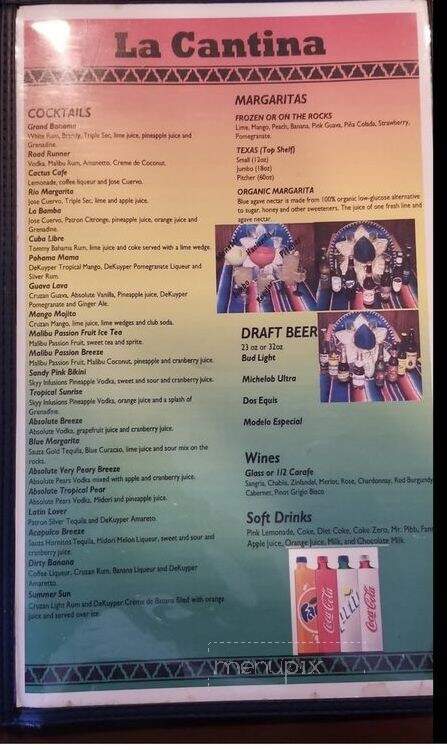 La Hacienda Orange City - Orange City, FL menu_pic
