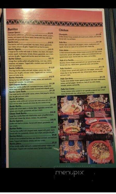 La Hacienda Orange City - Orange City, FL menu_pic