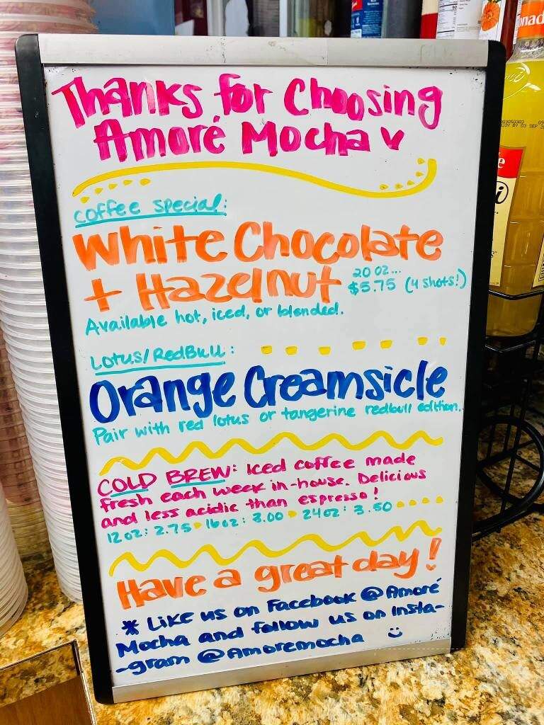 Amore Mocha - Soldotna, AK menu_pic