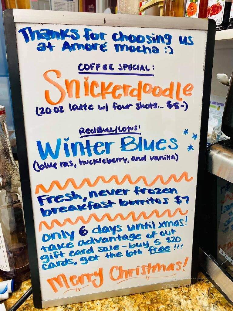 Amore Mocha - Soldotna, AK menu_pic