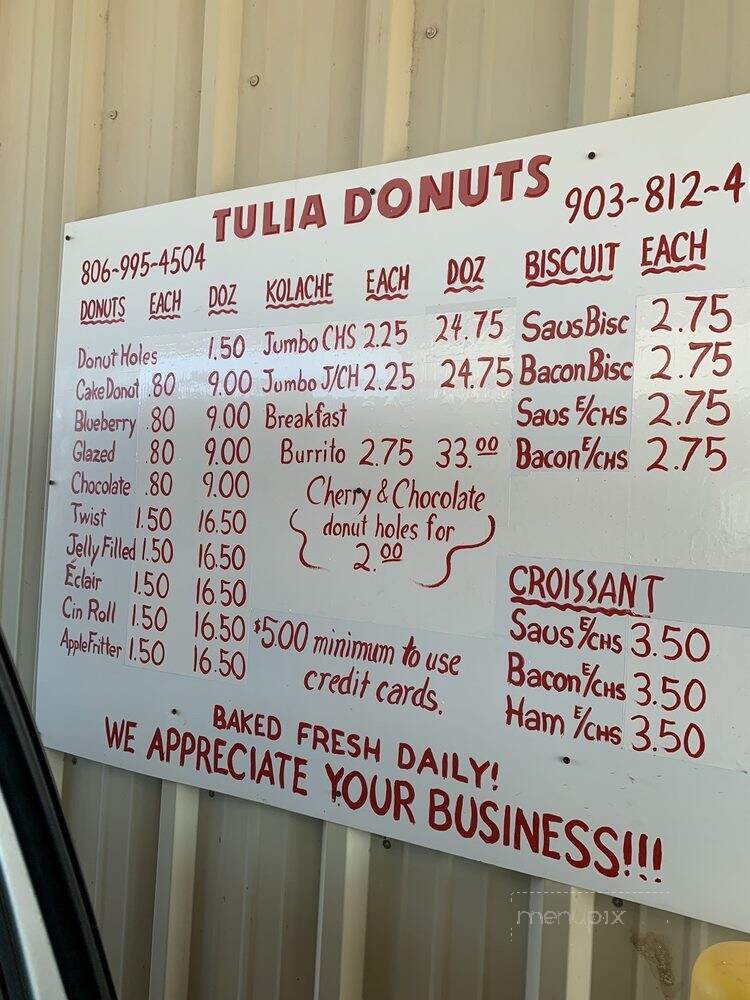 Tulia Donuts - Tulia, TX