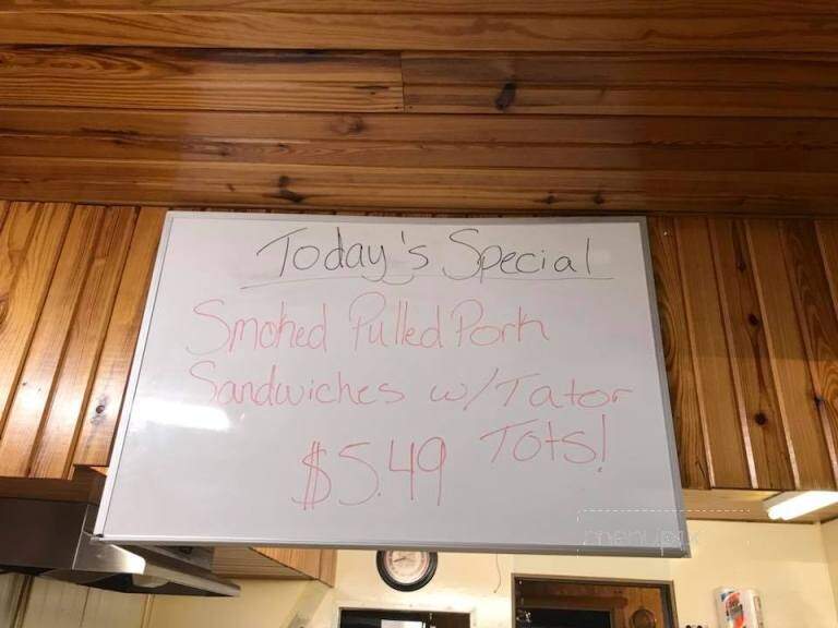 Luther's Restaurant & Store - Le Roy, KS menu_pic