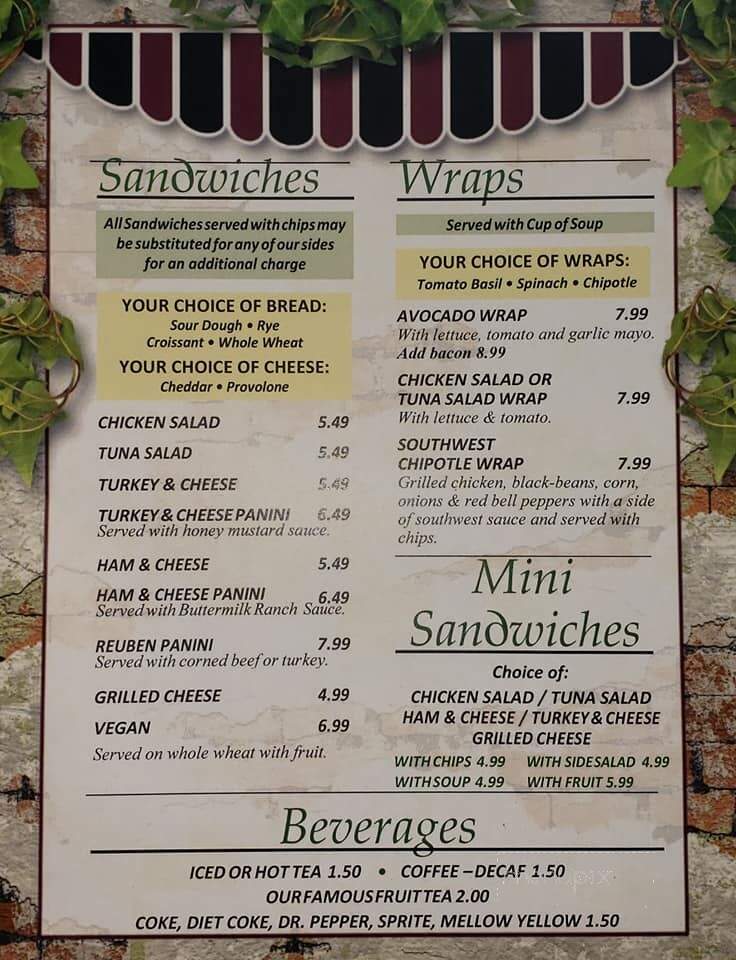 5th Street Marketplace - Crossville, TN menu_pic