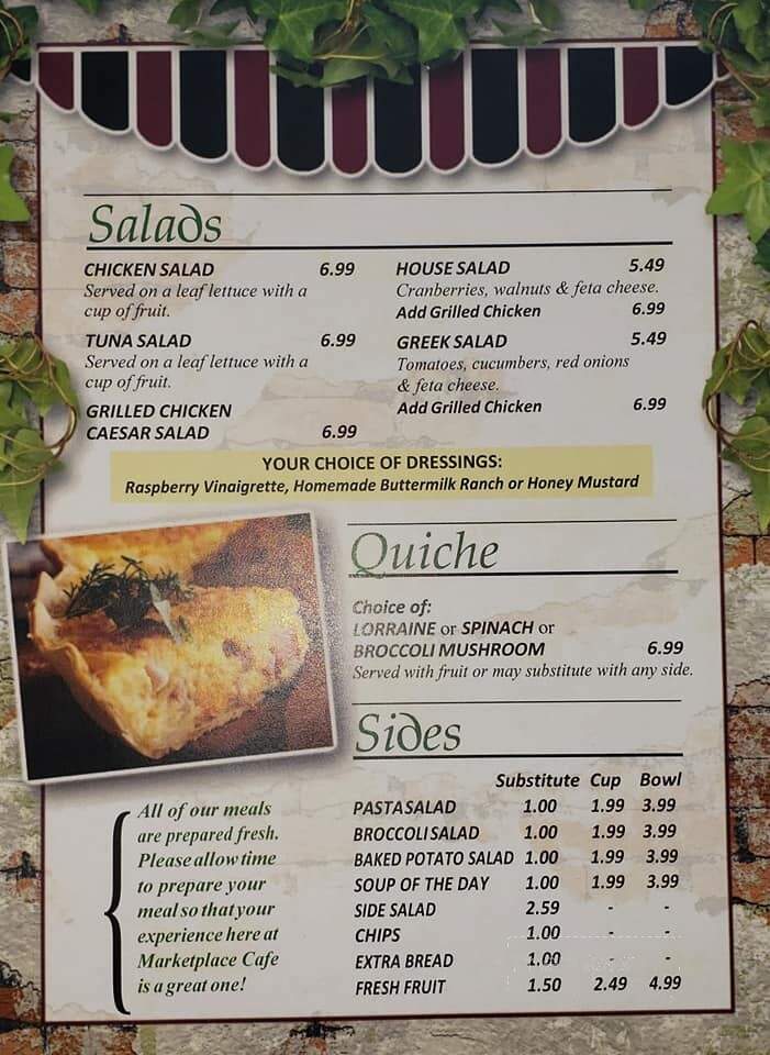 5th Street Marketplace - Crossville, TN menu_pic