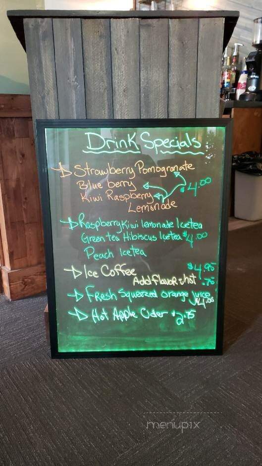 Craig's Table - Quesnel, BC menu_pic