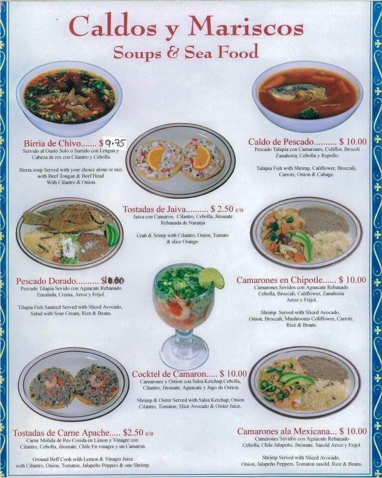 Taqueria Santoyo - Hillsboro, OR menu_pic