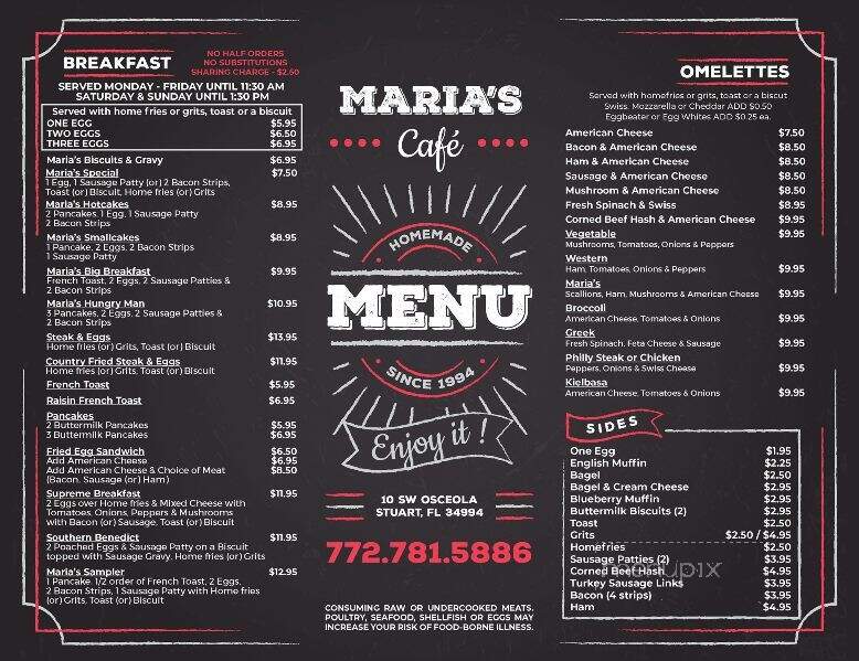 Marias Cafe & Grill - Stuart, FL