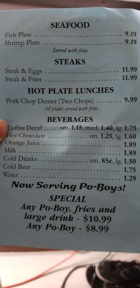 Southshore Donuts - New Orleans, LA menu_pic