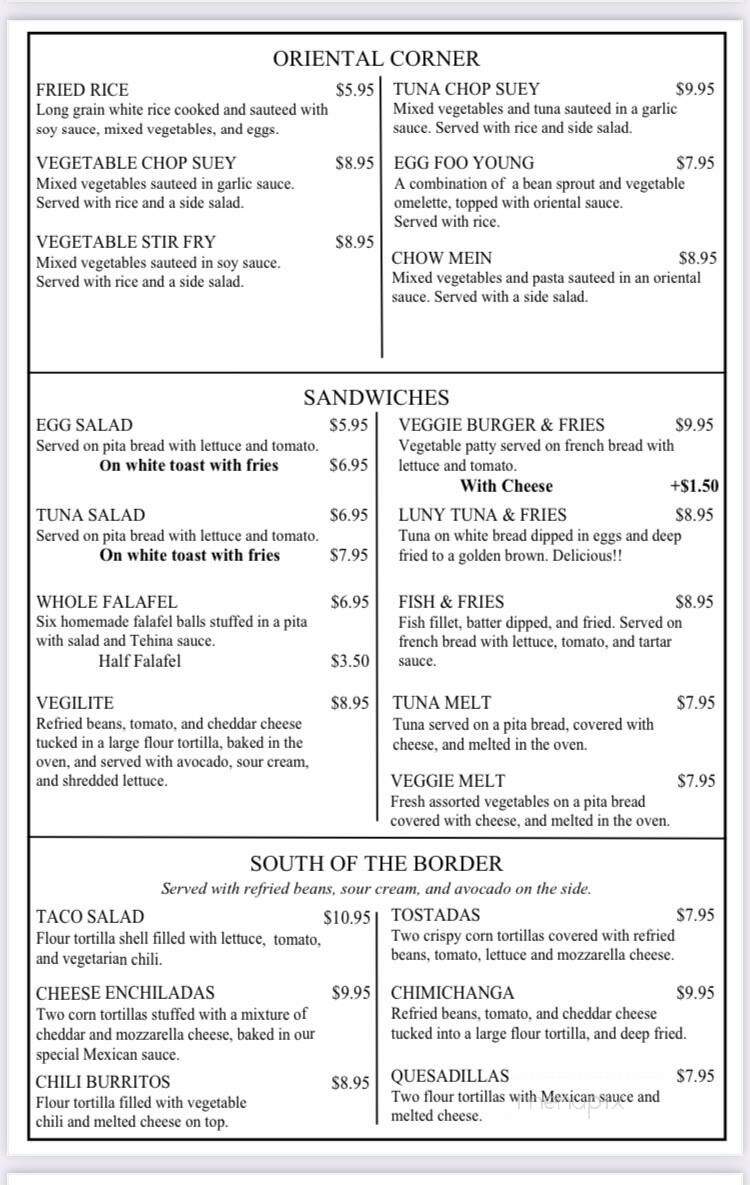 Tel-Aviv Kosher Pizza - Chicago, IL menu_pic