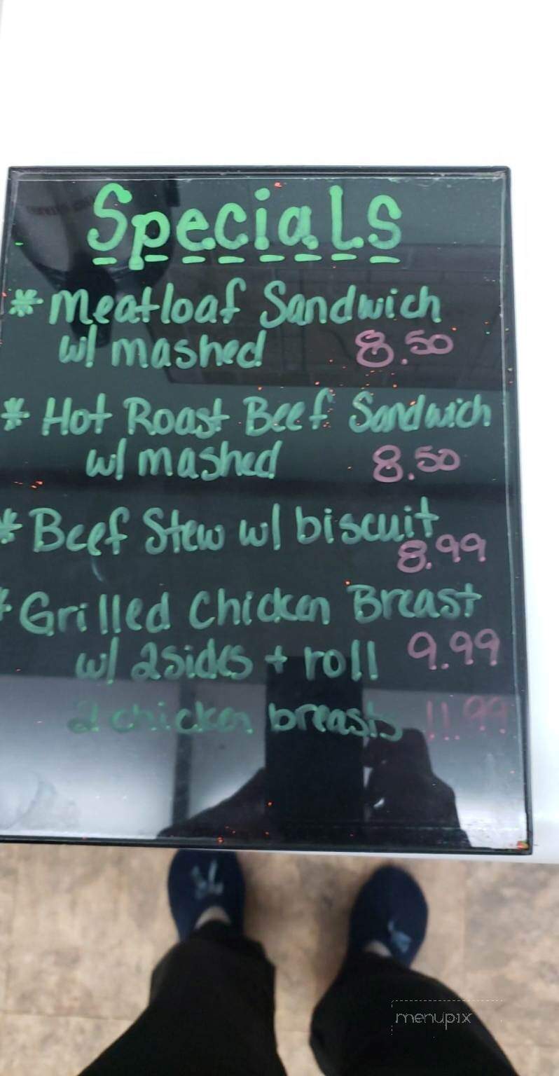 Avoca Diner - Avoca, NY menu_pic