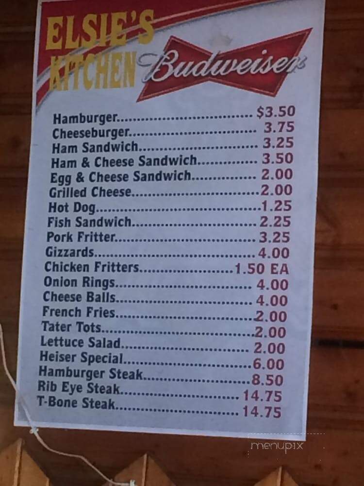 Monowi Tavern - Lynch, NE menu_pic