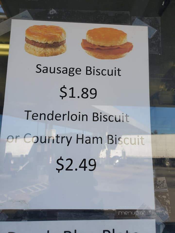 Davy Crockett Travel Center & Restaurant - Greeneville, TN menu_pic