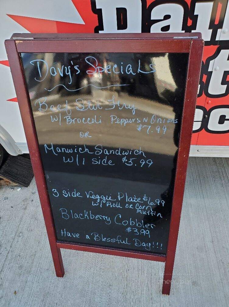 Davy Crockett Travel Center & Restaurant - Greeneville, TN menu_pic