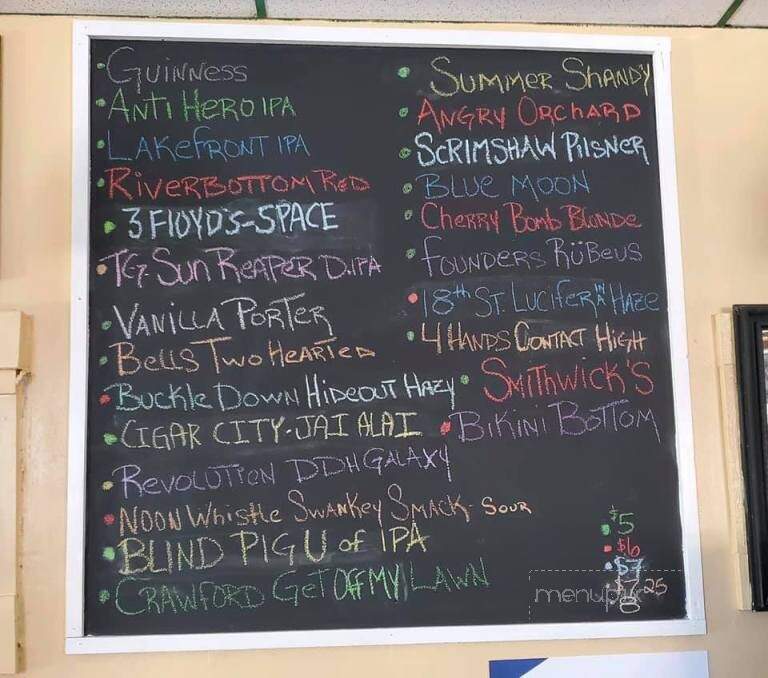 O'Keefe's Sports Pub & Grub - Moline, IL menu_pic