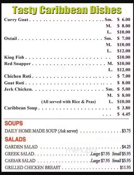 Elias Restaurant & Tavern - Toronto, ON menu_pic