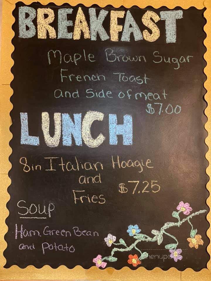 Calandrella's Restaurant - Avonmore, PA menu_pic