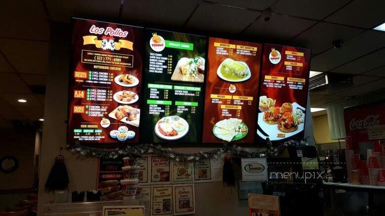 Los Pollos - Bell, CA menu_pic