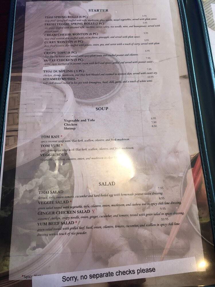Thai Basil - Capitola, CA menu_pic